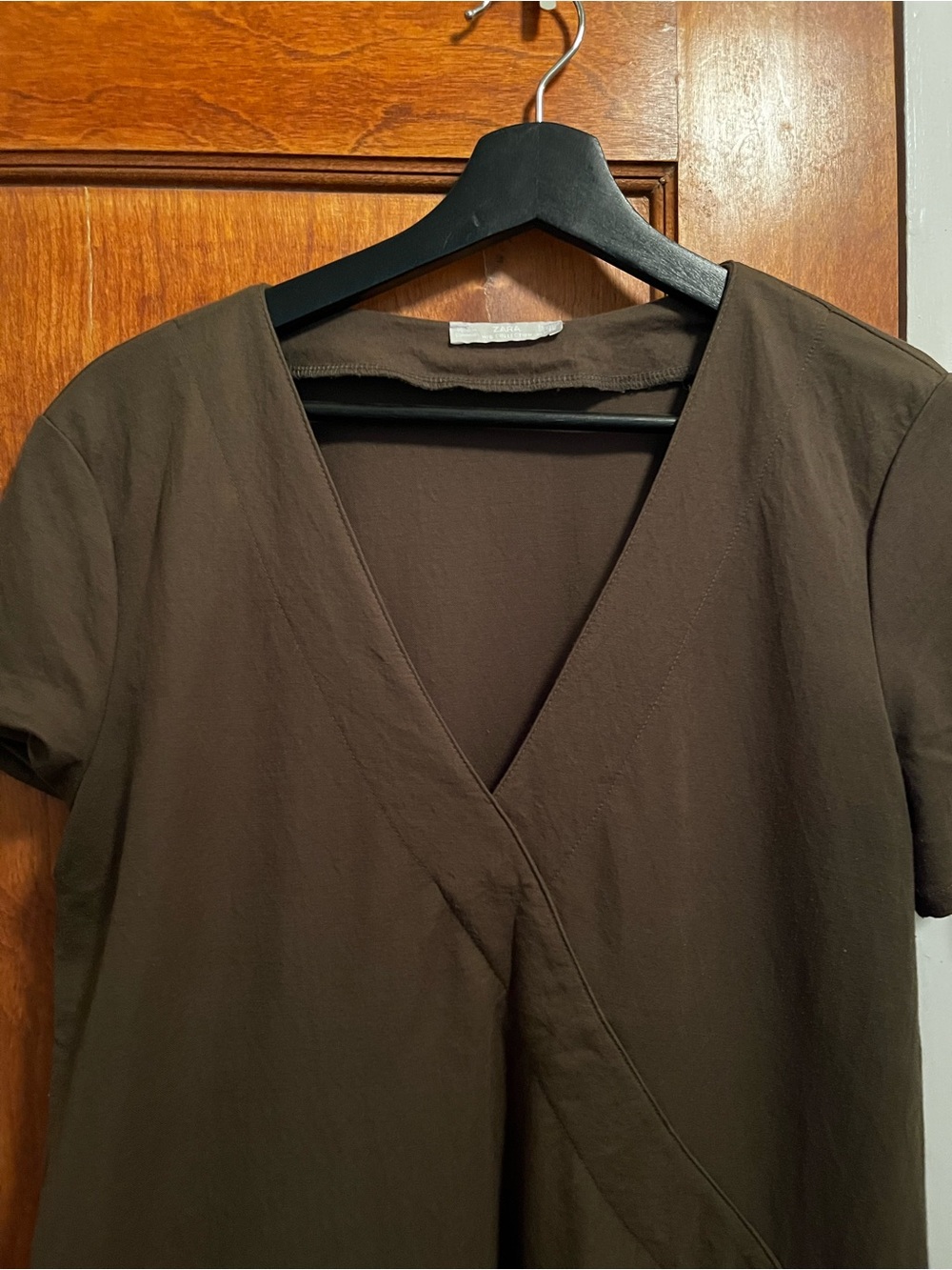 Zara V-Neck Short Sleeve dress
